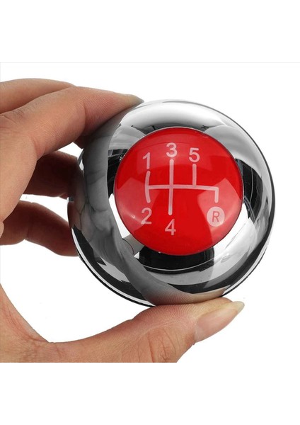 Fiat 500 2012-2018 Krom+Kırmızı 5 Hızlı Vites Topuzu 55344048 (Yurt Dışından) indirimleri