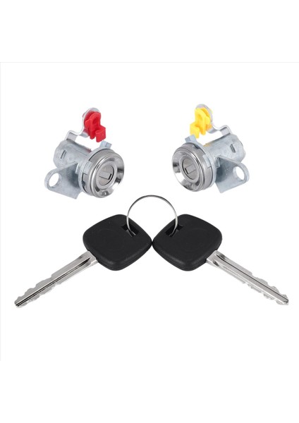 Corolla AE100 93-97 Geo Prızm Için Anahtarlı Araba Kapısı Kilidi (Sol+Sağ) (Yurt Dışından)