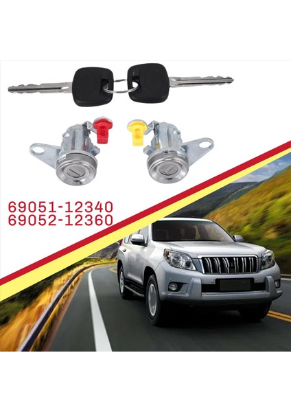 Corolla AE100 93-97 Geo Prızm Için Anahtarlı Araba Kapısı Kilidi (Sol+Sağ) (Yurt Dışından) modelleri