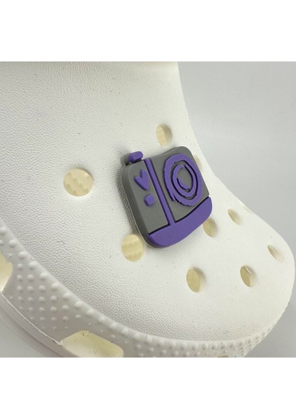 Terlik Süsü ve Aksesuarı , Çanta Süsü – Jibbitz 3D Büyük Boy Stich Fotoğraf Makinası Figür Aksesuar fiyatları