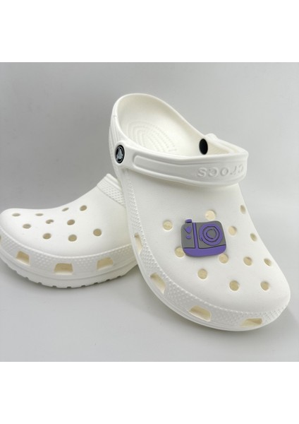 Terlik Süsü ve Aksesuarı , Çanta Süsü – Jibbitz 3D Büyük Boy Stich Fotoğraf Makinası Figür Aksesuar fırsatları