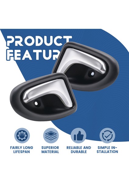 Renault Clio Iı 2 Megane Scenic Trafic Arka Iç Kapı Kolları (Yurt Dışından) fırsatları