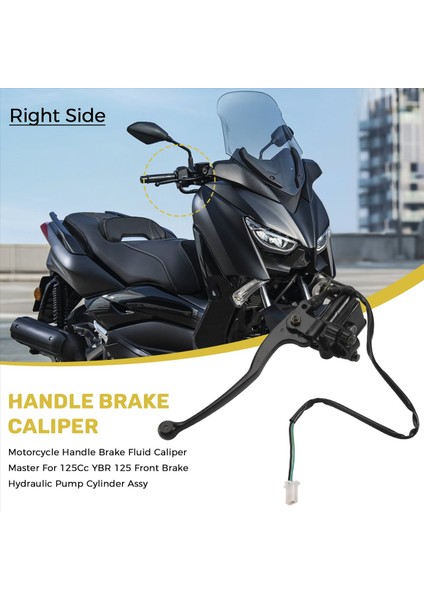 Yamaha 125CC Ybr 125 Ön Pompa Silindiri Takımı, Sağ Için Fren Kolu (Yurt Dışından) indirimleri