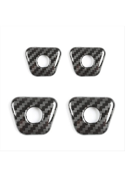 Bmw Araba Kapı Kilidi Pim Kapağı Trimi Için 4 Adet 1 Set Payetli Dekor Çıkartması (Yurt Dışından)