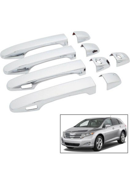 Toyota Prius XW30 30 ZVW30 2010-2015 Için Araba Kapı Kolu Kapağı Döşemesi (Yurt Dışından) fırsatları