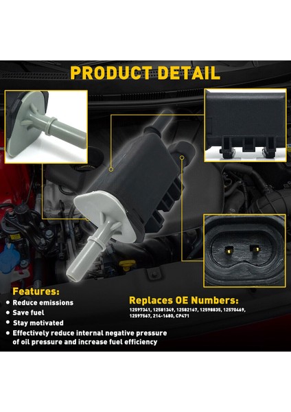 Chevrolet Avalanche Için 2007-2013 Yeni Buhar Haznesi Tahliye Valfi (Yurt Dışından) fırsatları