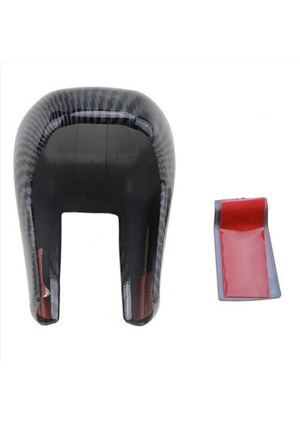 Honda Civic 2016-2021 Için Karbon Fiber Siyah Vites Topuzu Kılıfı (Yurt Dışından) indirimleri