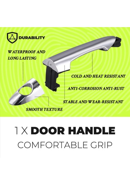 Kia Picanto 2011-2016 Için 82651-1Y020 Ön Sol Dış Kapı Kolu (Yurt Dışından) indirimleri