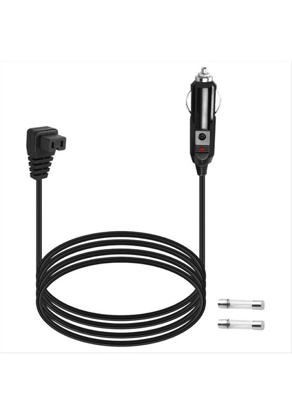 12V Araba Buzdolabı Güç Kablosu 2m Sigara Adaptörlü Anahtarsız (Yurt Dışından)