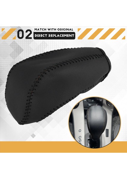 Araba Otomatik Vites Topuzu Kapağı Vites Kolu Kapağı Siyah (Yurt Dışından) indirimleri