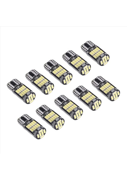 10 Adet W5W T10 LED Ampul 4014 26SMD Araç Içi Tavan Lambası (Yurt Dışından) fiyatları