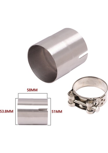 51 Mm'den 54 Mm'ye Motosiklet Egzoz Borusu Çapı Dönüştürücü Adaptörler (Yurt Dışından) fiyatları