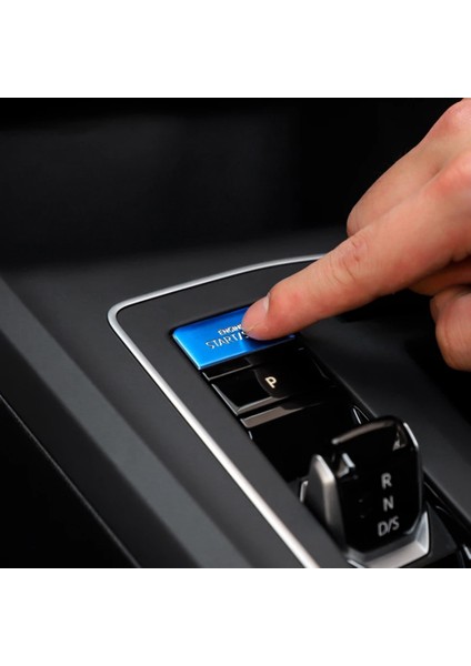 Golf 8 Mk8 Mavi Araç Motoru Çalıştırma Durdurma Düğmesi Anahtarı Kapağı Döşemesi (Yurt Dışından) indirimleri