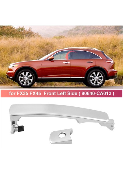 Infiniti FX35 FX45 Nissan Için Anahtar Delikli Dış Kapı Kolu (Yurt Dışından) indirimleri