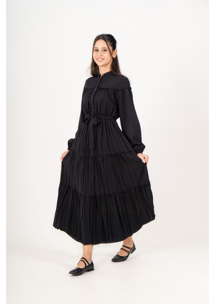 Selya Kız Çocuk Elbise Siyah indirimleri