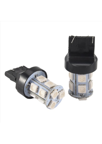 2x Kırmızı T20 7443 380 W21/5W Araba 13 Smd 5050 LED Sinyal Lambası Ampulleri (Yurt Dışından) fiyatları