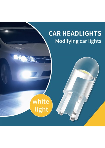 10 Adet Araba LED T10 W5W Cob Okuma Tavan Lambası Plaka Ampulleri (Yurt Dışından) fırsatları