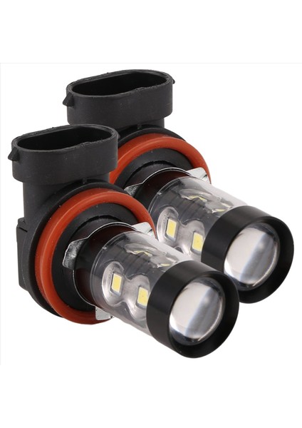 2'li Paket Güçlü 50W Süper Parlak H11/H8 10-Smd LED Ampul (Yurt Dışından) modelleri