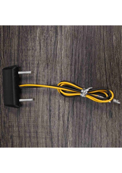 Motosiklet Dekoratif LED Arka Lambası Plaka Lambası Beyaz (Yurt Dışından)