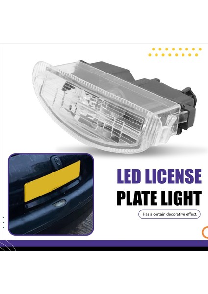 Renault Clio Mk2 Twingo Için 1 Adet Araç LED Plaka Lambası (Yurt Dışından) indirimleri