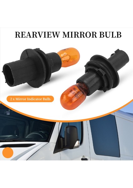 Yan Dikiz Aynası Sinyal Ampulü Tutucu Ayna Sinyal Ampulü Sol ve Sağ (Yurt Dışından) modelleri