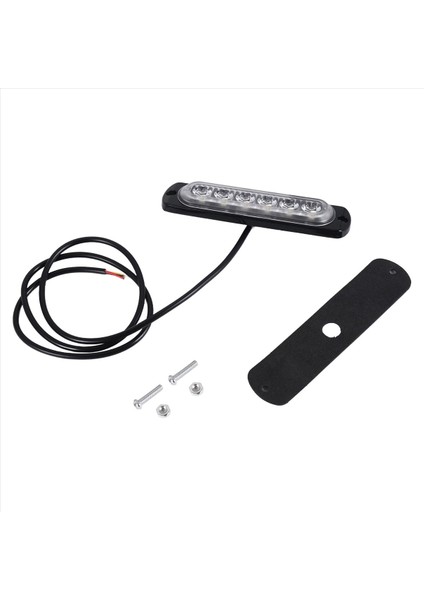 12V-24V 6led Araç Uyarı Flaşı Beyaz Yanıp Sönen (Yurt Dışından) modelleri