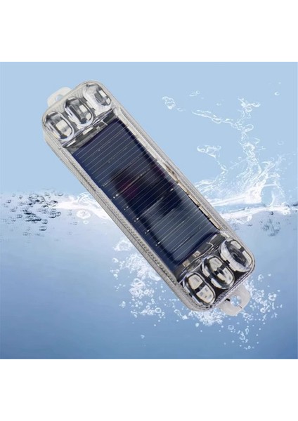 Motosiklet Güneş Enerjili Uyarı Işığı Arka Çarpışma Önleyici Flaş Işığı (Yurt Dışından) fiyatları