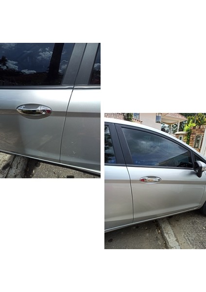 Ford Fiesta 2009-2012 Için Gümüş Araç Dış Kapı Kolu Kılıfı (Yurt Dışından) modelleri