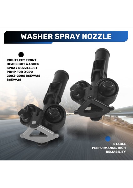 Sağ Sol Ön Far Yıkama Püskürtme Ucu Jet Pompası (Yurt Dışından) fırsatları