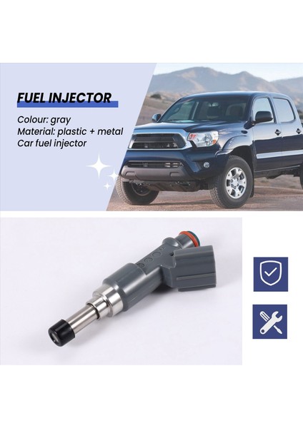 Toyota Hılux 2.7l Tacoma Innova Mpv 2.0 2.5 Için Araç Yakıt Enjektörü (Yurt Dışından) modelleri