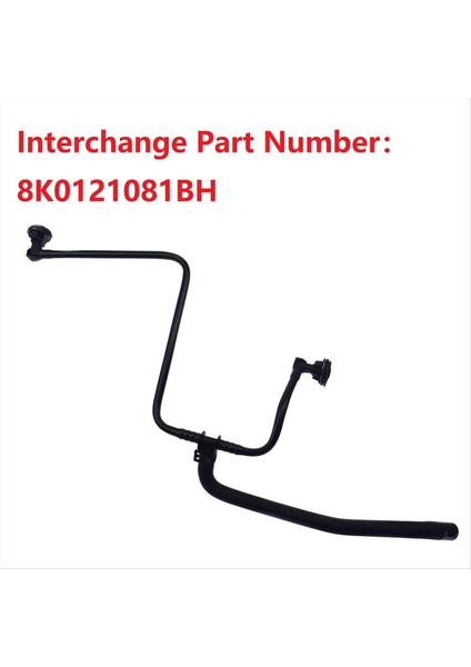 Audi A4 A5 Için 8K0121081BH Soğutma Suyu Deposu Tankı Radyatör Boru Hortumu (Yurt Dışından) fırsatları