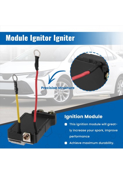 Toyota Corolla Celica Prizm 1.6l Için Ateşleme Modülü 89620-12440 (Yurt Dışından) indirimleri