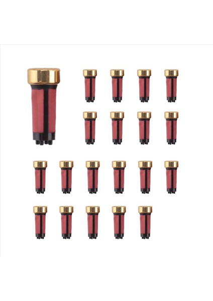 20 Adet MD619962 Otomobil Benzin Yakıt Enjektörü Mini Filtresi (Yurt Dışından)