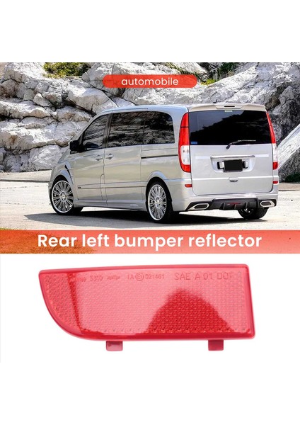 Mercedes-Benz Vito Viano W639 Için Sol Arka Tampon Reflektör Lambası (Yurt Dışından) indirimleri