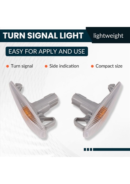 Mitsubishi Lancer Rvr 08-17 Için Yan Sinyal Lambası Çifti (Yurt Dışından) fırsatları