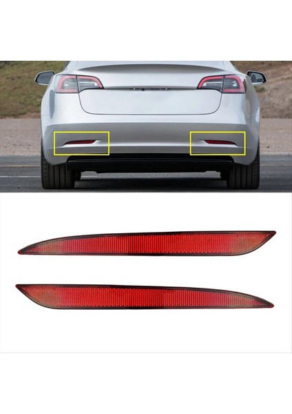 Tesla Model 3 Için Araç Arka Lambası Fren Lambası 1077406-00-F 1077407-00-F (Yurt Dışından) fiyatları
