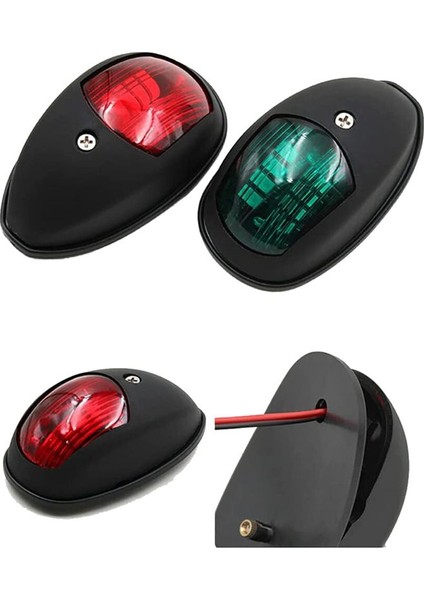 Navigasyon Lambası LED Tekne Yan Lambası Siyah (Yurt Dışından) fırsatları