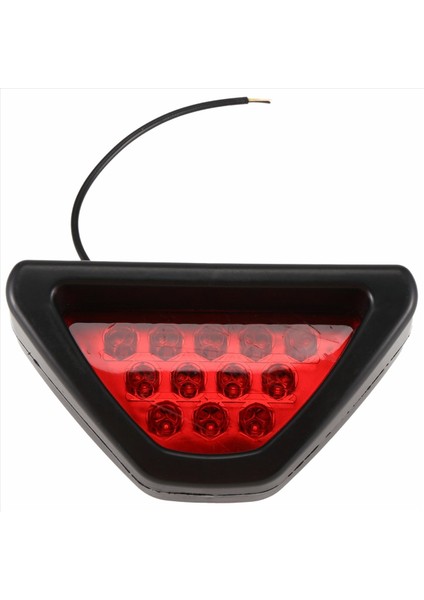 F1 12 LED Arka Stop Fren Lambası Strobe Kırmızı Lens Gündüz Farı Sis Lambası (Yurt Dışından) modelleri