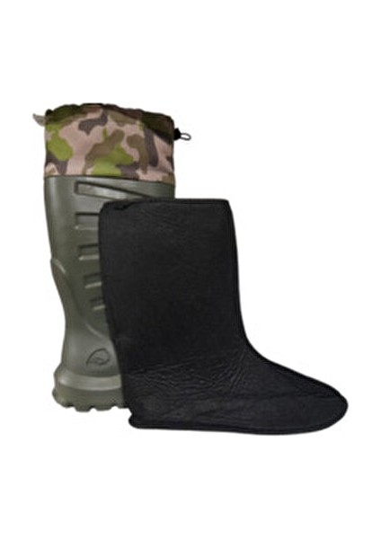 Eva Termal Avcı Çizme Haki 30 Derece Soğuğa Dayanıklı Kaymaz Tabanlı Güvenlik Ayakkabısı