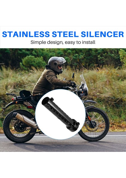 Motosiklet Egzoz Kutusu Susturucu Baffle Db Killer Susturucu 35MM (Yurt Dışından) indirimleri