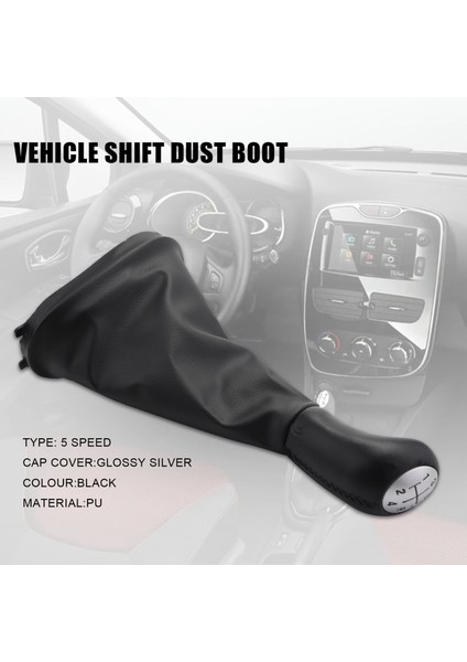 Renault Için 5 Hızlı Deri Manuel Vites Kolu (Yurt Dışından) indirimleri