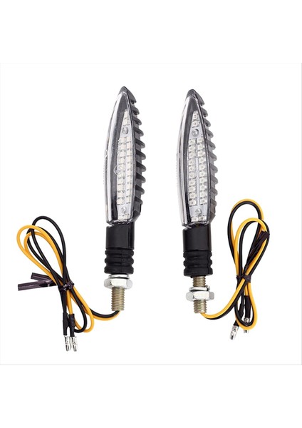 Yamaha Için E24 Akan Su Yanıp Sönen Sinyal Lambası Led'i (Yurt Dışından)