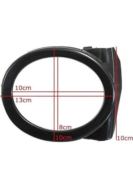51112695255 51112695256 Siyah Sis Farı Kapağı Trim Halkası (Yurt Dışından) fiyatları