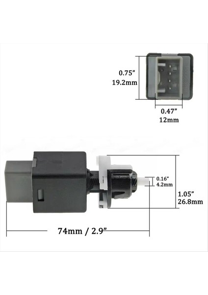 Araba Fren Lambası Anahtarı/stop Arka Lambası Anahtarı 4 Pinli 93810-3S700 (Yurt Dışından) fiyatları