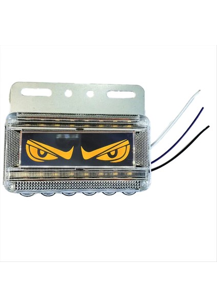 Eye Yan Işaret Lambaları 12V-24V Kamyon LED Yan Işaret Lambaları Sarı (Yurt Dışından)