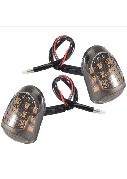 12V Sarı Aydınlatma Motosiklet Sinyal Lambası Bir Çift (Yurt Dışından) fiyatları