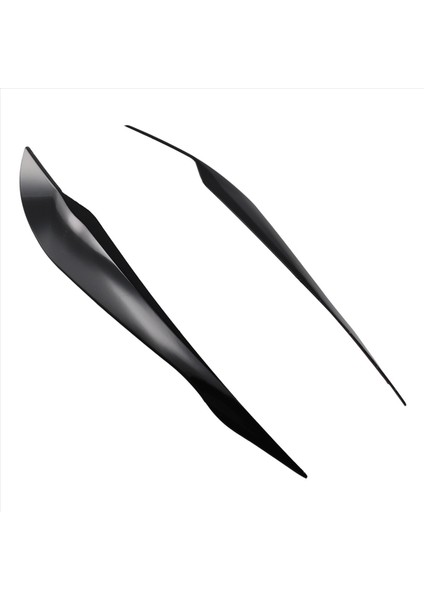 Bmw F30 F35 2013-2019 Için 2 Adet Parlak Siyah Ön Far Kapağı (Yurt Dışından) fiyatları