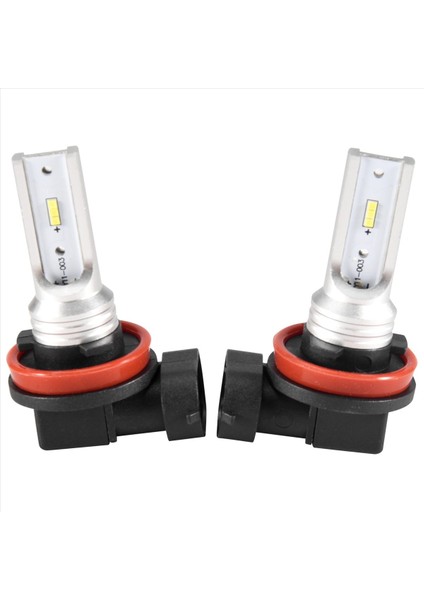 H8 H11 H16 LED Sis Lambası Ampulü, Soğuk Beyaz 6500K (2'li Paket) (Yurt Dışından)