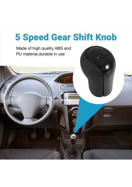 Toyota Için 5 Hızlı Araba Vites Kolu Manuel Vites Topuzu (Yurt Dışından) fırsatları