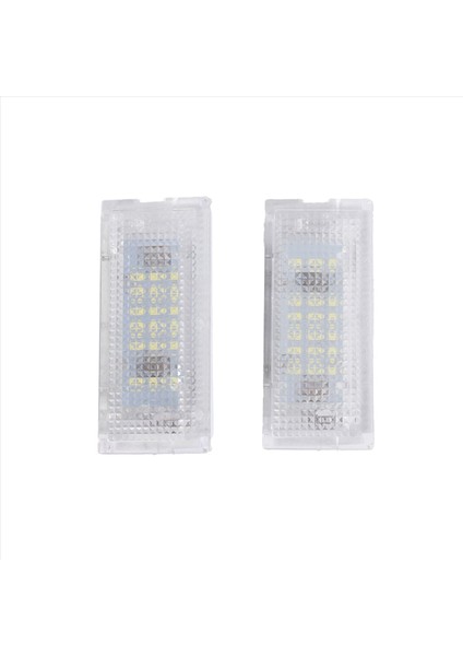 Bmw E46 4dr Sedan 325I Için 2x 18 LED Plaka Lambası (Yurt Dışından)